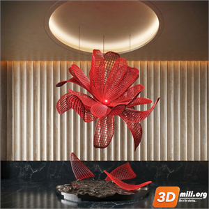 Lobby Decoration Skp Files 